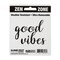 Sunburst Systems Decal Zen Zone Good Vibes 4 in x 5 in 6046 - alternate 1